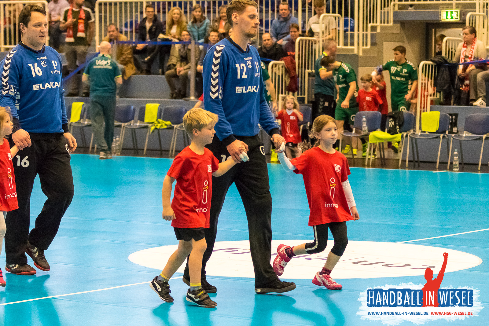 HSG Wesel E-Jugend / Einlaufkids TUSEM Essen 2017